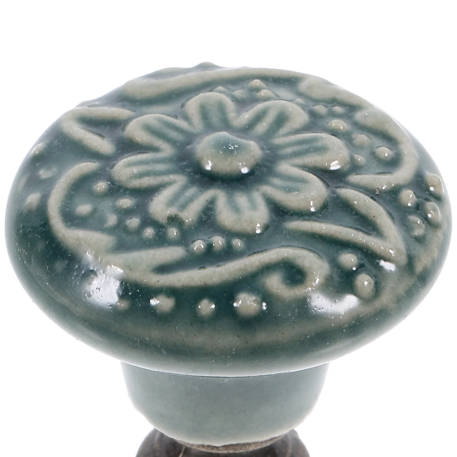 8 قطعة مقبض كابينة السيراميك درج يسحب الأثاث مقبض استبدال للمطبخ الحمام باب خزانة ملابس الأجهزة التبعي