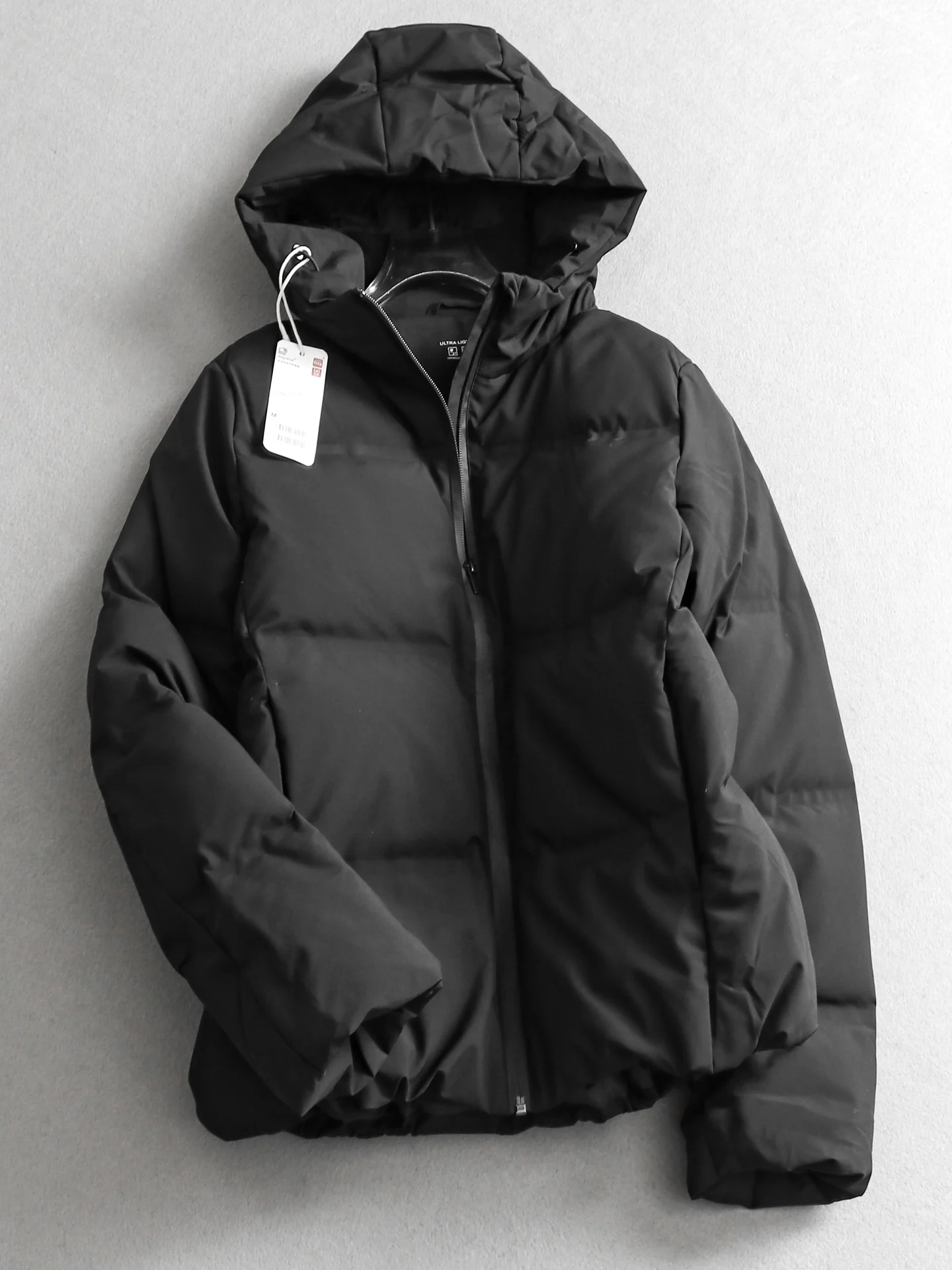 

Thickened Warmth down Jacket Zipper Casual Women's Outerwear Windproof Waterproof Hooded Long Sleeve Pure Color Leisure Duck ...