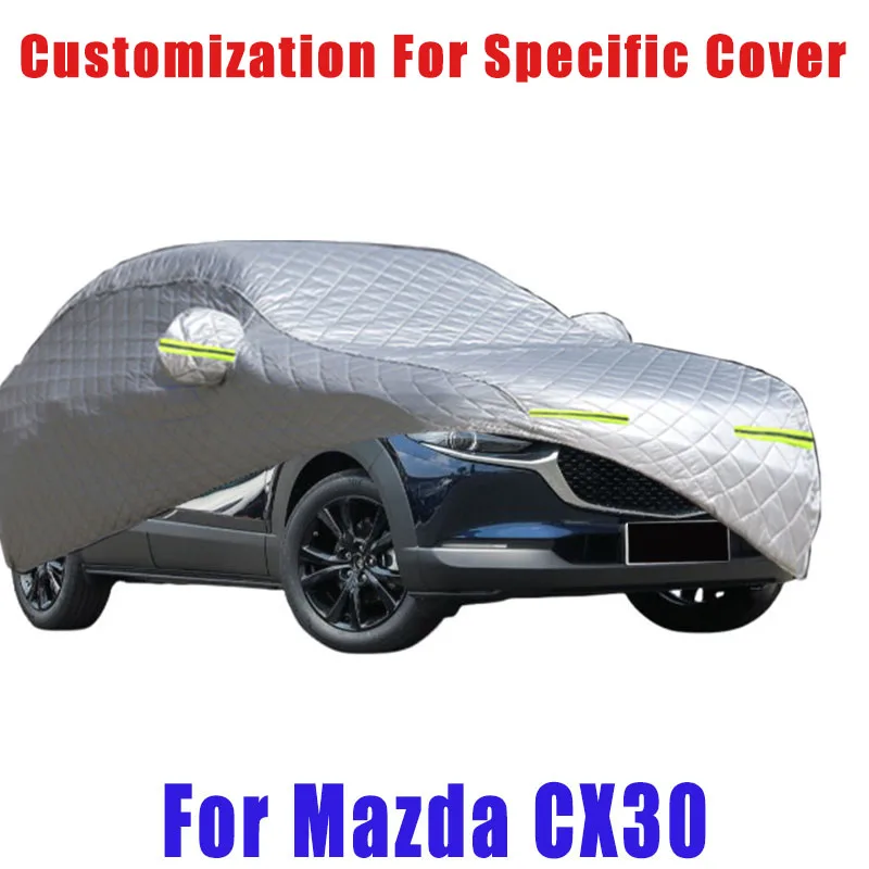 

For Mazda CX30 Hail prevention cover auto rain protection, scratch protection, paint peeling protection, car Snow prevention