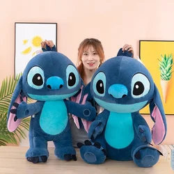 30/60cm Disney Lilo and Stitch Plush Toys Standing Posture Kawaii Pixar Anime Plushie Stich Dolls Soft Stuffed Gift for Children