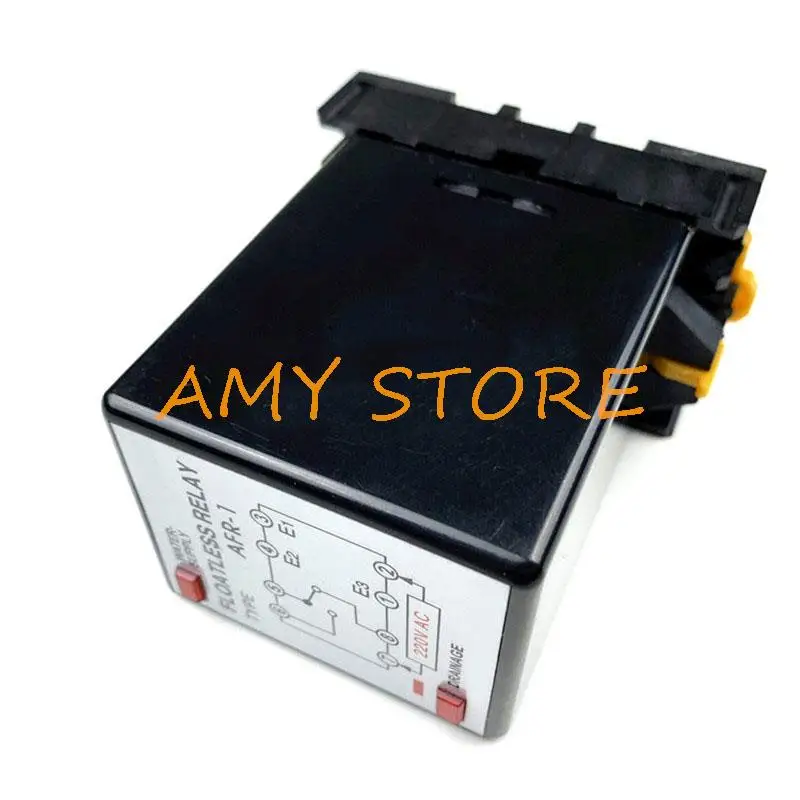 Water Liquid Level Floatless Relay Controller Sensor Switch AFR-1 12V24V AC110V/220V/380V Socket Automatic Water Supply Drainage