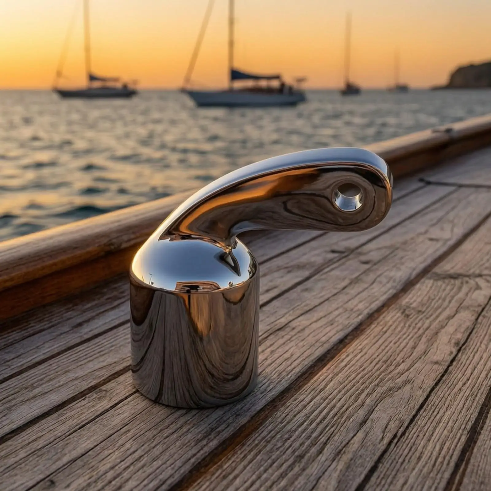 Bouchon de fixation pour auvent de bateau, connecteur de languette de montage incurvée en acier inoxydable 316 pour installation de cadre marin
