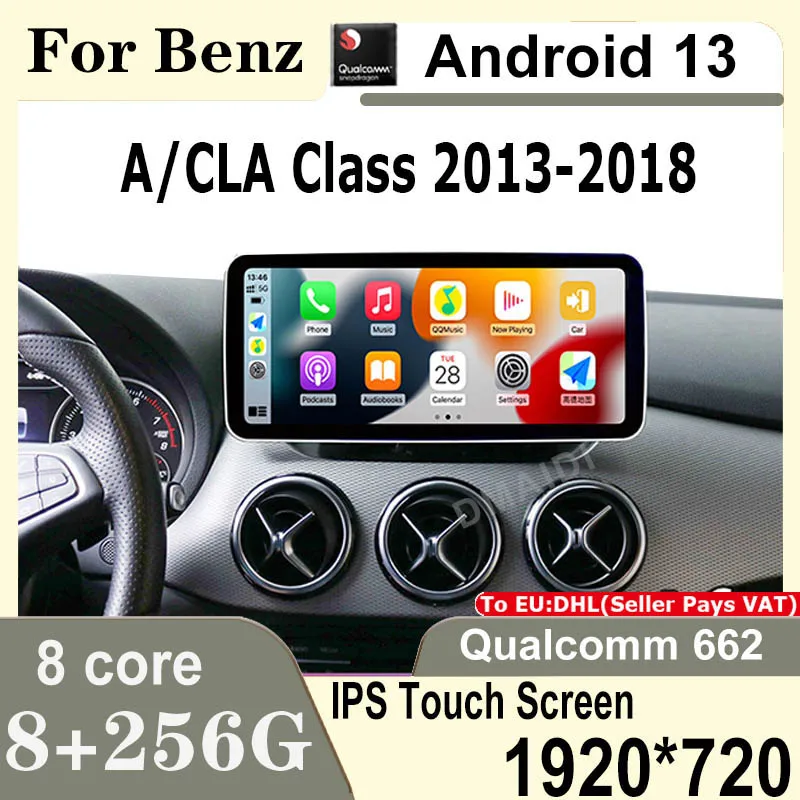 

Android13 Multimedia For Mercedes Benz A Class-W176 CLA-C117 GLA-X156 Factory Price Car Video Player GPS Navigation Bluetooth 4G