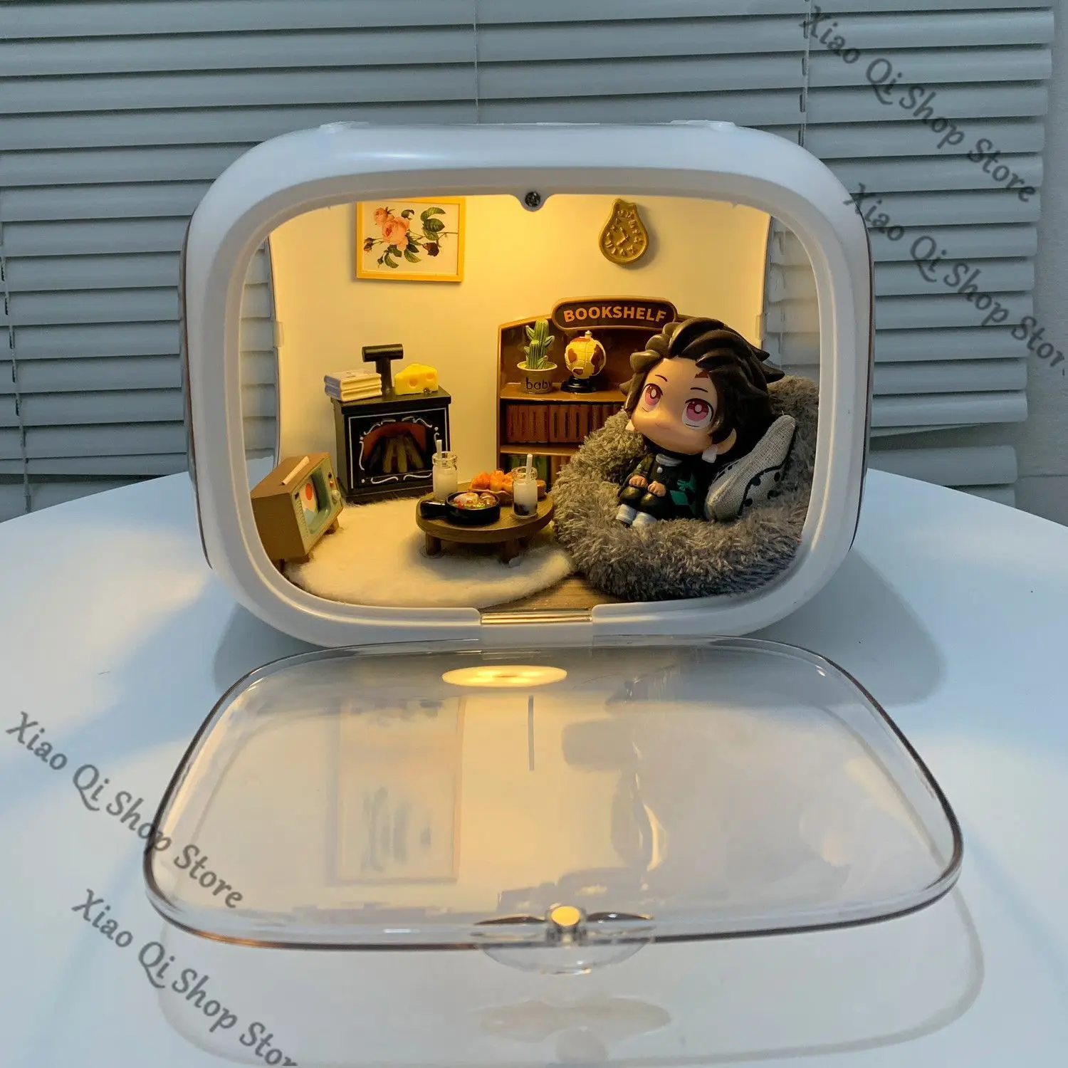 

Demon Slayer Anime Kamado Nezuko Kamado Tanjirou birthday handmade model birthday gift handmade diy (Need to make it by oneself)