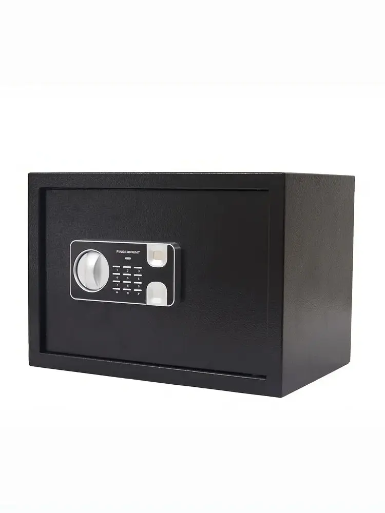 

Биометрический сейф с функцией распознавания отпечатков пальцев, электронным цифровым кодом, внутренней перегородкой, аварийным ключом и механизмом открывания с помощью ручки для дома.
