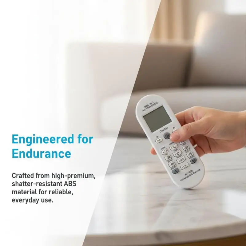 2026 NEW Universal Air Conditioner Remote E08 6000 In 1 One Key Match Sensitive Long Distance Replacement Controller For Home AC