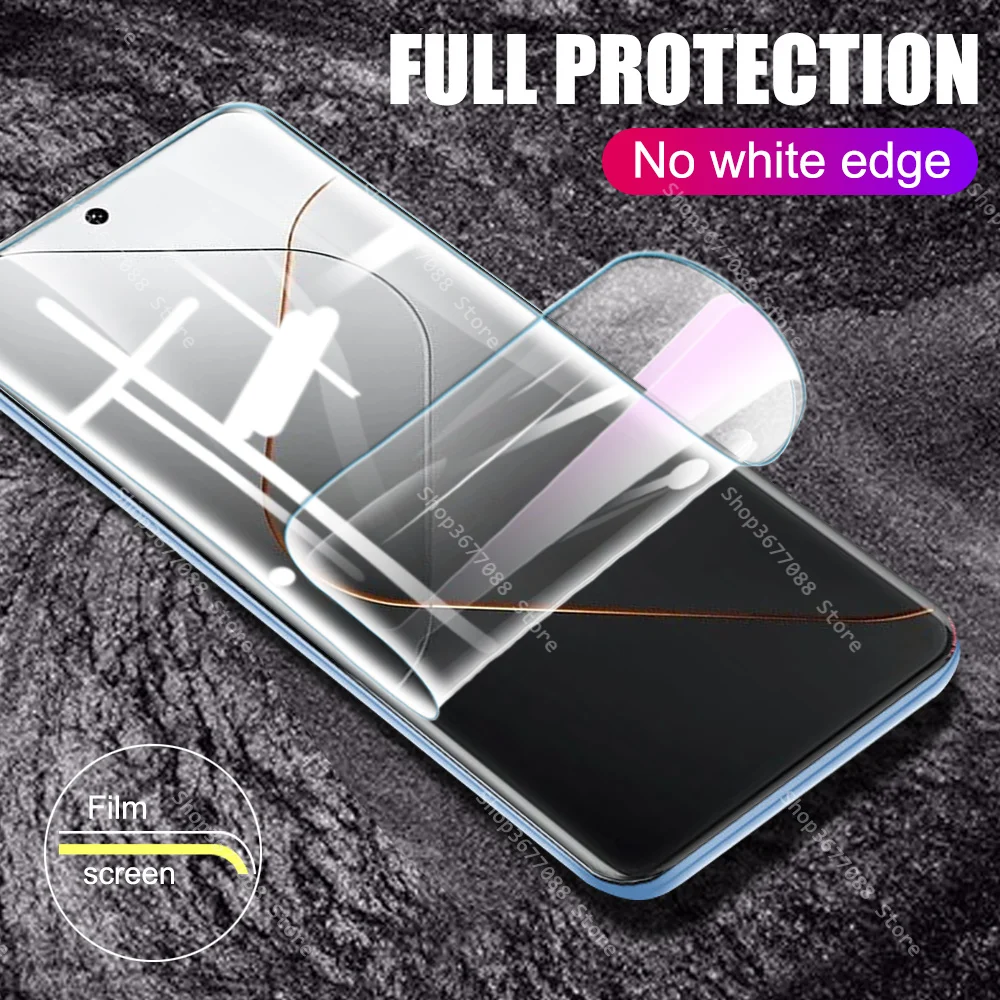 For Xiaomi 14 Pro Hydrogel Film 4in1 Camera Protective Glass Xiomi Xaomi Mi 14Pro Xiaomi14 Xiaomi14Pro 5G Lens Screen Protector