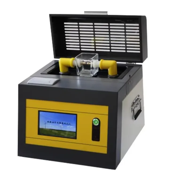 Electric OEM Transformer Oil Dielectric Strength Tester Oil Temperature Test 100kv Transformer Oil Bdv Tester