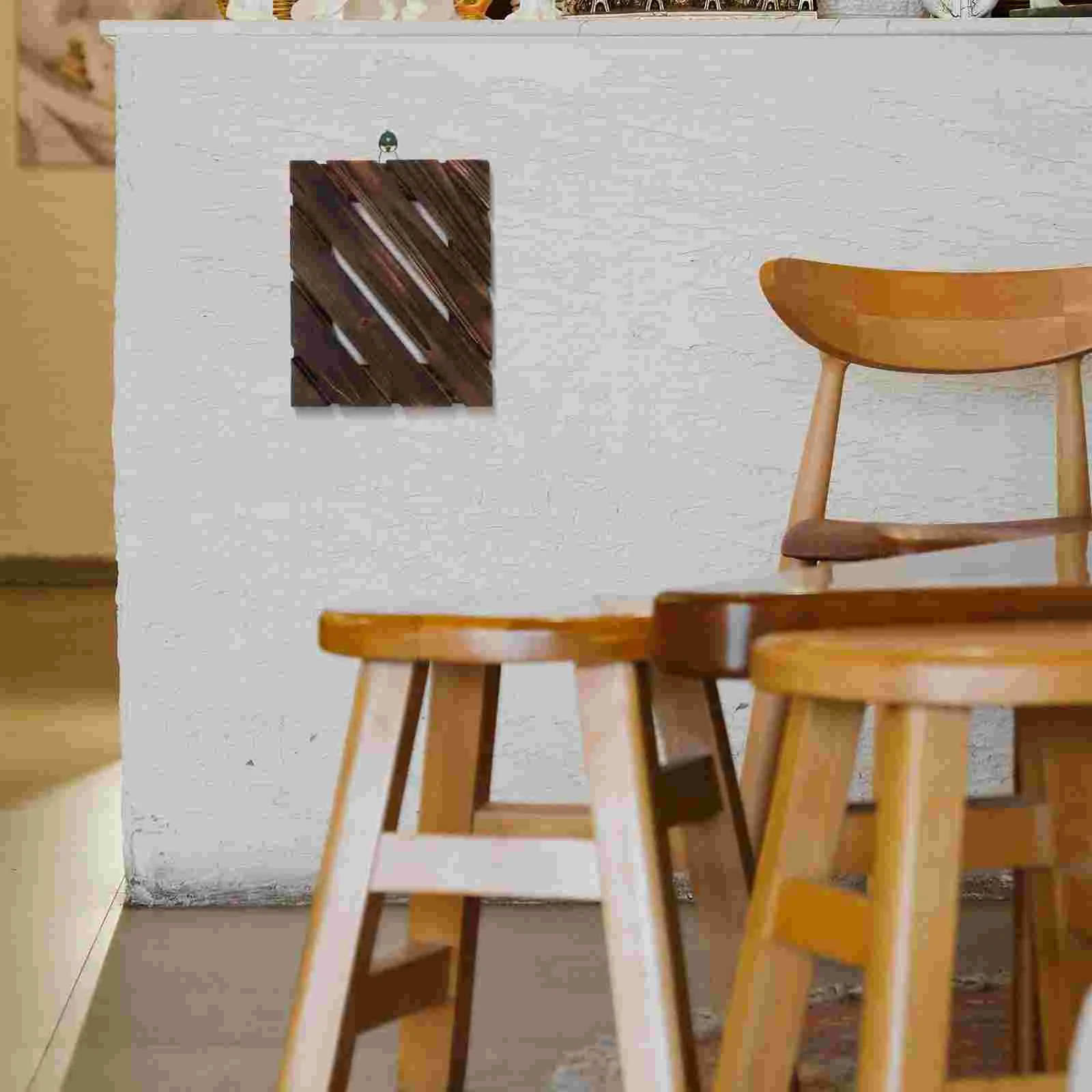 

Staghorn Fern Mounting Plate Wood Wall Planter Lightweight Spacesaving Design Easy Installation Versatile Decoration