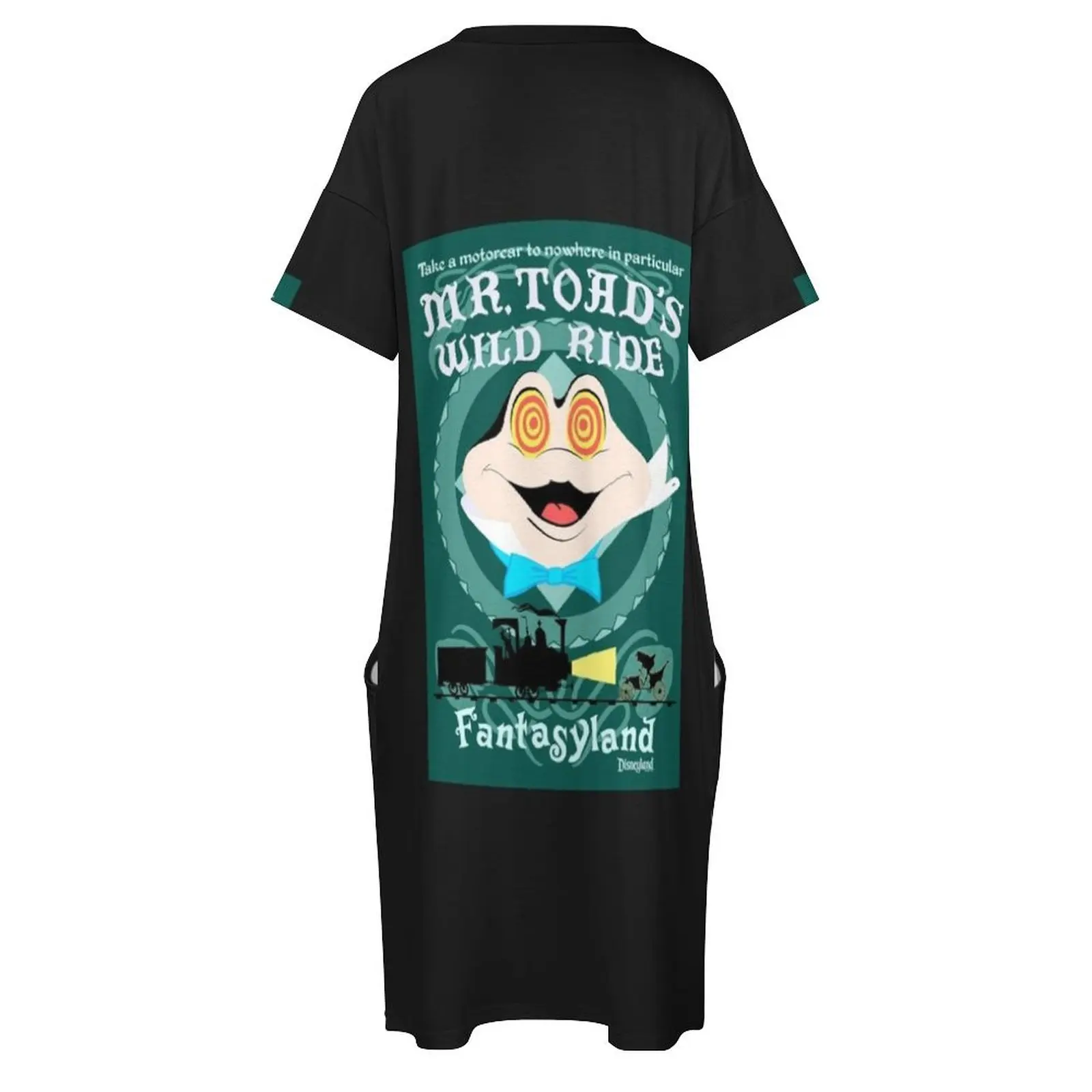 Toad & x27;s Wild Ride Camiseta clássica com bolso solto, vestidos para mulheres, vestido de verão 2025