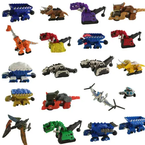 Dinotrux dinozaur ciężarówka zdejmowana dinozaur zabawki samochód Mini modele nowe prezenty dla dzieci zabawki modele dinozaurów Mini zabawki dla dzieci