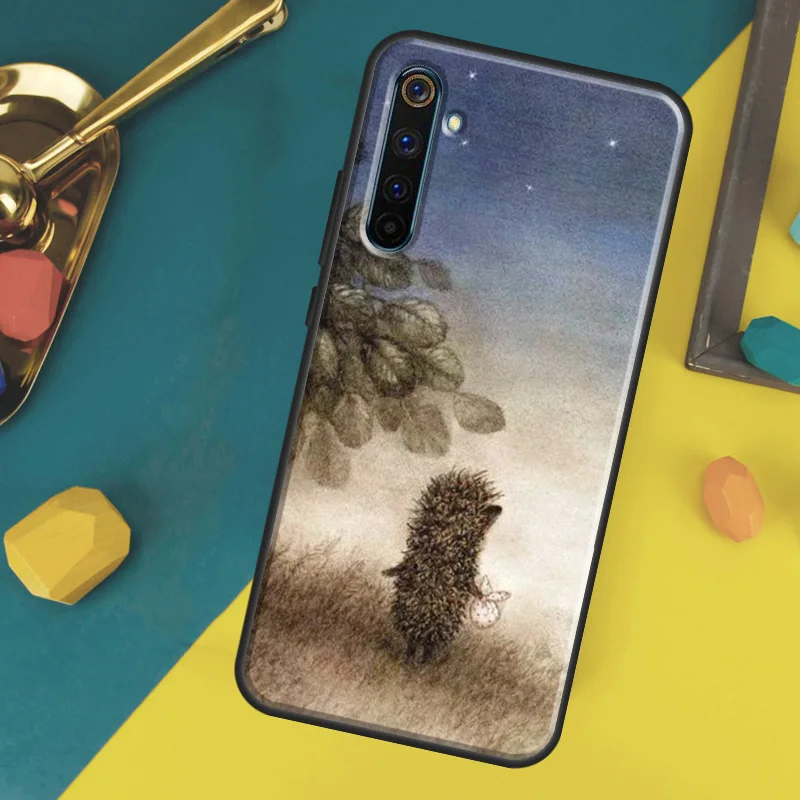 Hedgehog in the Fog Phone Case For Realme GT Neo 2T 3T For 8 Pro 8i GT Master GT Neo 2 C15 C21 C25 C31 C35 Coque