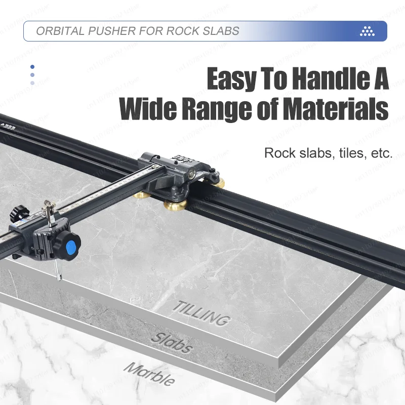 Splint push-pull knife guide rail, splicing adjustment 0 error, tile cutting tool