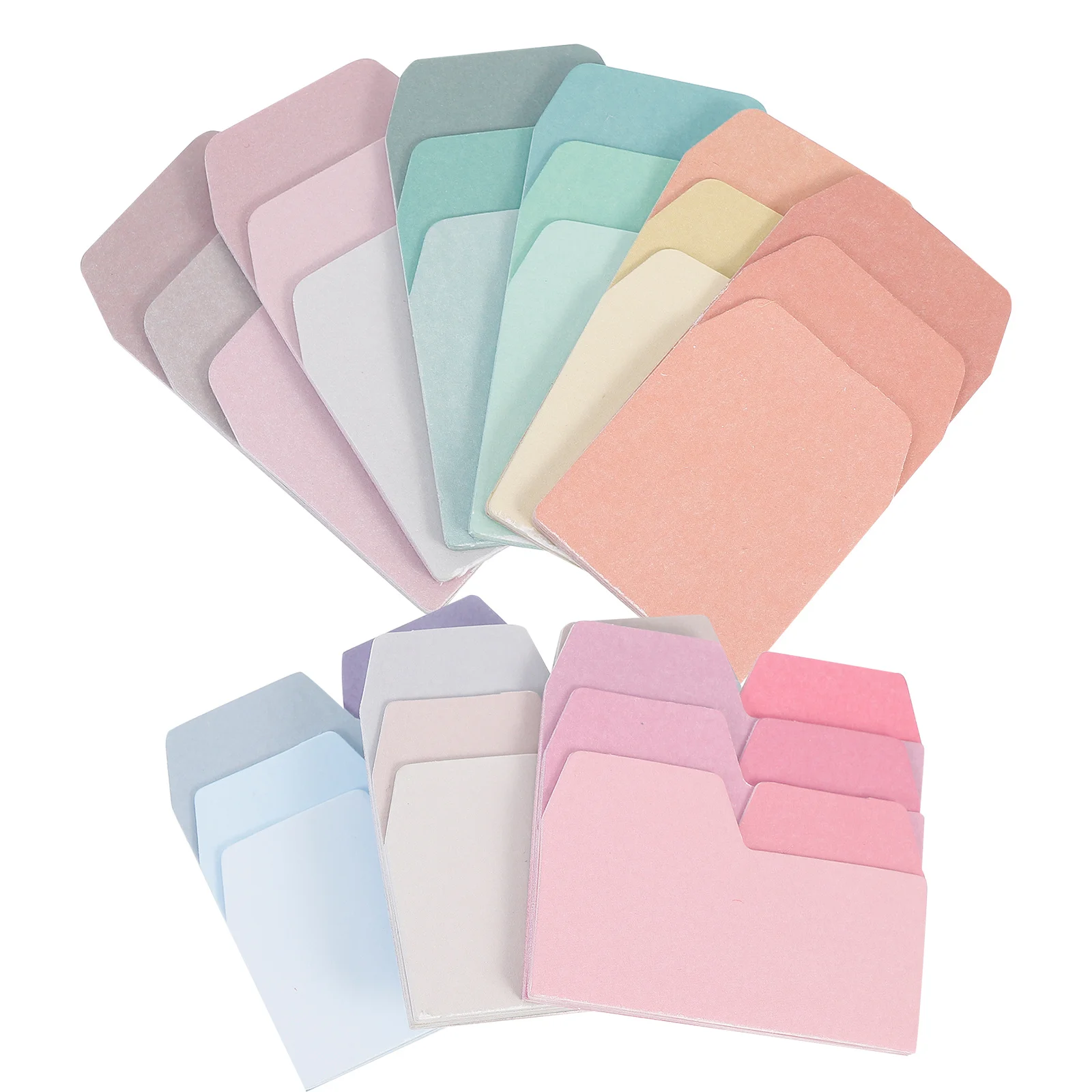 6 قطعة ملصقات مذكرة متدرجة ملاحظات مؤشر ملونة قابلة للكتابة لوضع علامات على صفحات المستندات ملصقات مؤشر اللوازم المدرسية المكتبية #5