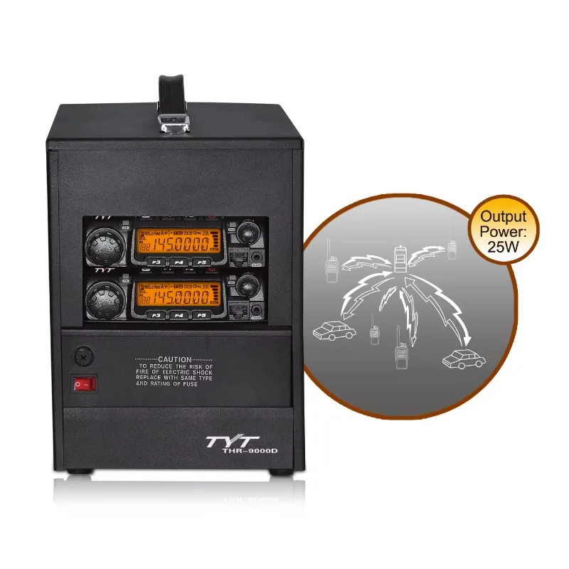 

For THR-9000 Mobile Analog VHF/UHF Repeater Lightweight and Efficient 433mhz Air Band Device Enhances Communication Range