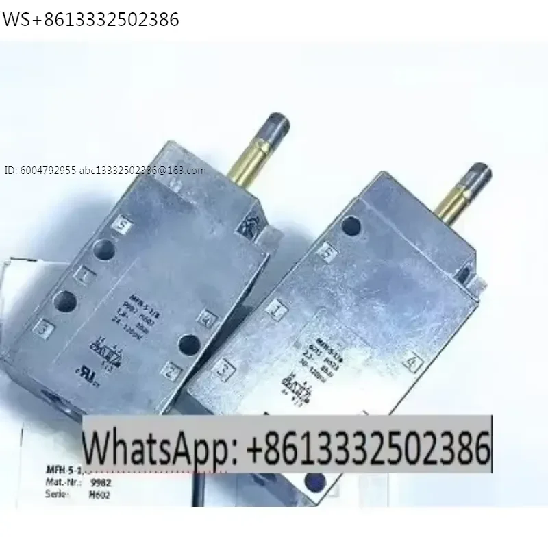 Classic 5/2 Way MFH-5-1/8-B 19758 Monostable Die-cast Aluminium Solenoid Valve