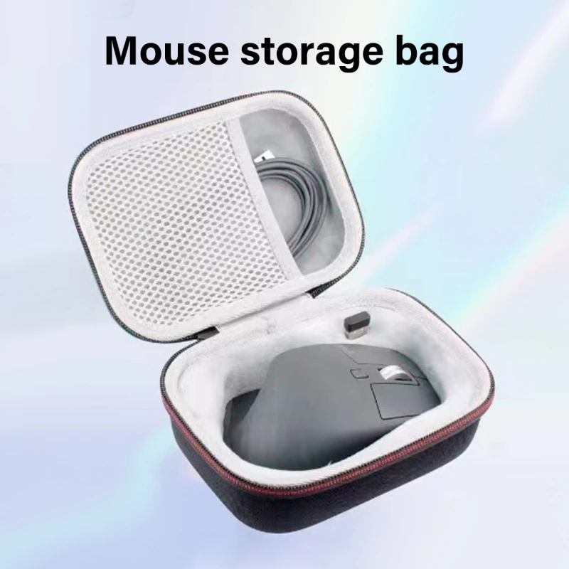  Shockproof Cover Case for MX 3 Wireless Mouse Travel Carrying Bag Mesh Pocket