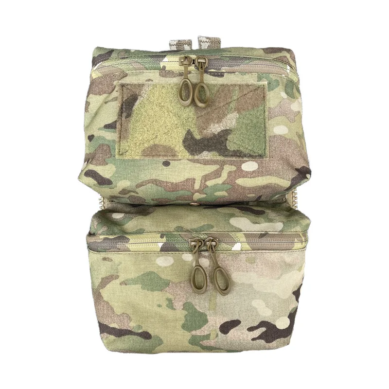 Tactical Raiders Zip On Double Back Panel Pouch NIR Compliant MC Multi Camo(051730)