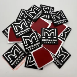 30pcs 50pcs 40mm X 40mm 3D Metal Fit For MARTIN AUDIO LONDON Car Speakers Badge Logo Car Styling Decoration Accessories Stickers