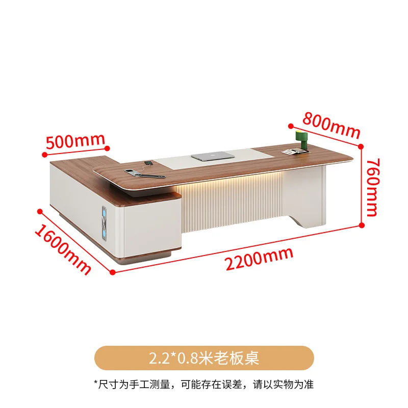 Senior boss desk President, chairperson's desk, manager's office desk and chair group