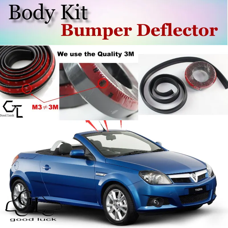 Bumper Lip Deflector Lips For Holden Tigra Front Spoiler Skirt For TopGear Friends to Car Tuning View / Body Kit / Strip