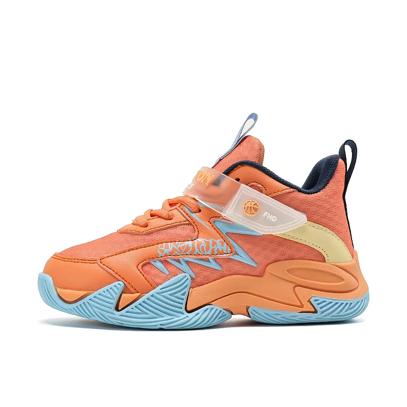 

Fashion Basketball Sneakers Lightweight Comfortable Soft Sole Shockproof Breathable Mesh Design Outdoor Sports Running Training