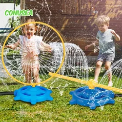 Sports Toys Hose Circular Sprinkler Ring Roating Water Spray Outdoor games for for children Backyard Garden Pool Kids Baby Toys