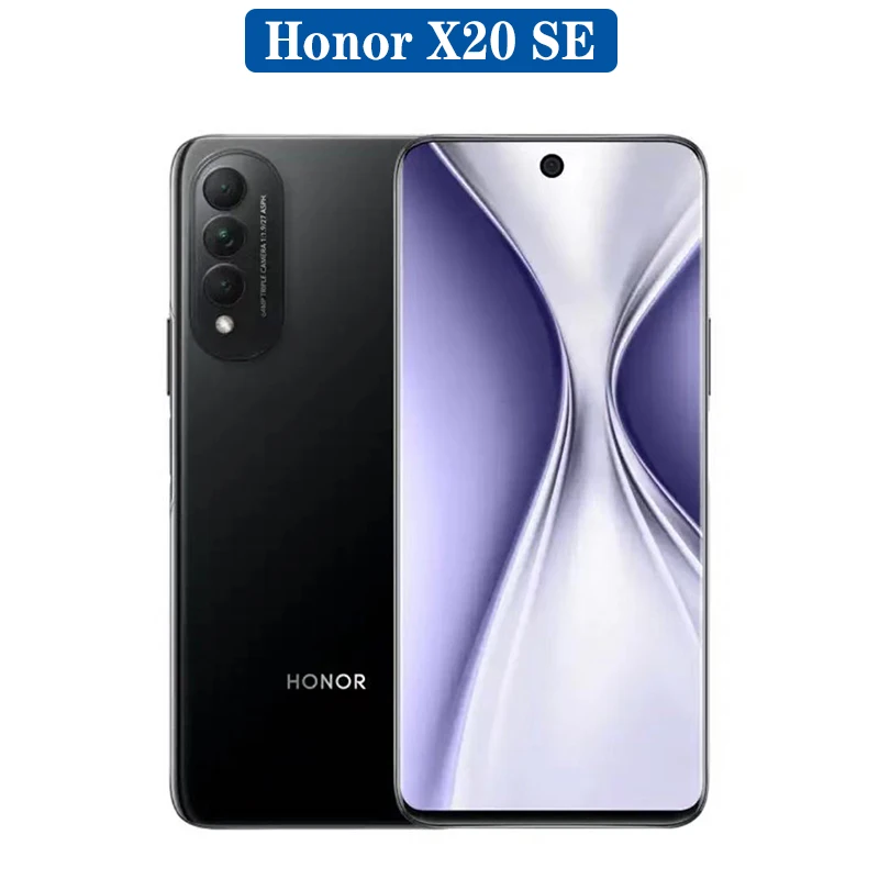 Original Official New Honor X20 SE 5G SmartPhone Android 11 6GB 8GB RAM 128GB ROM 6.6“ 4000Mah 22.5W SuperCharge 64MP Camera