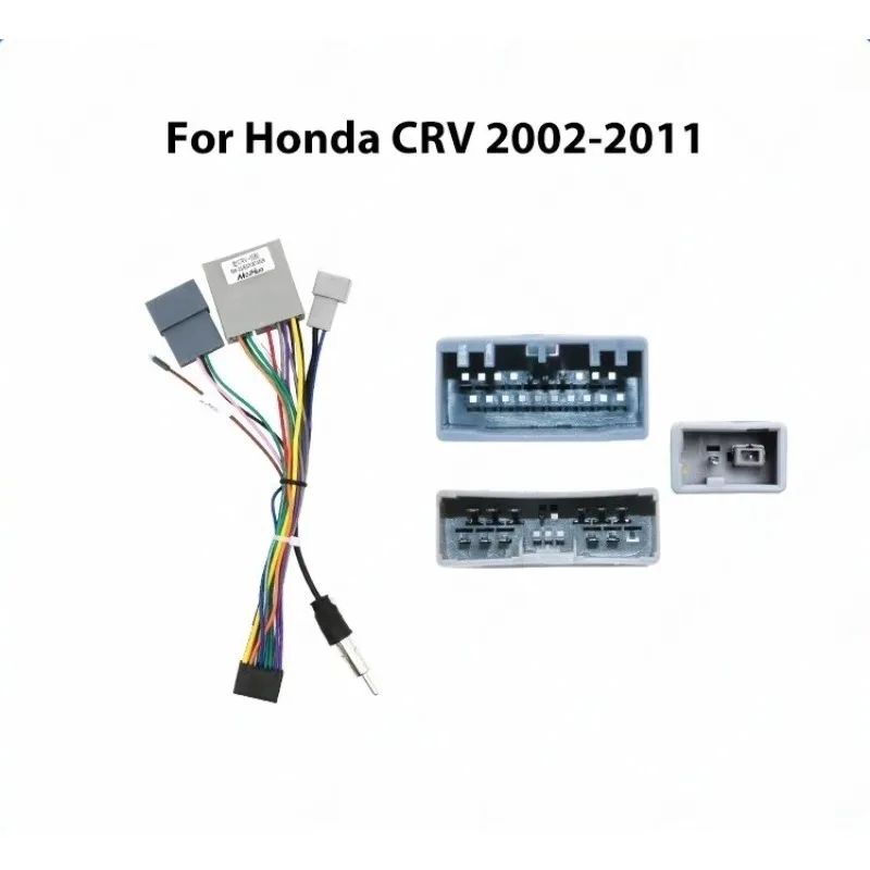 For Honda CRV CR-V 2002-2023 Civic Car 16pin Wiring Harness Adapter Canbus Box Power Cable RZ-HD06