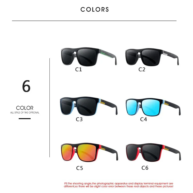 نظارات شمسية مستقطبة لركوب الدراجات في الهواء الطلق للرجال والنساء، نظارات شمسية رياضية كلاسيكية لصيد الأسماك في الهواء الطلق