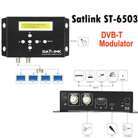 Satlink ST-6503 DVB-T Modulator Router HDM1 AV Digital RF Modulator