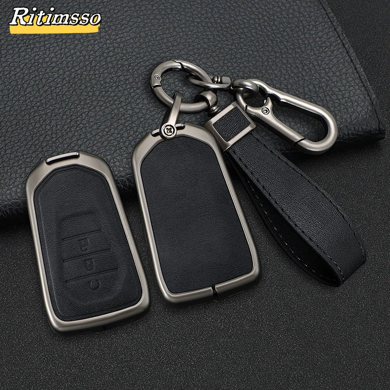 For Isuzu New MU-X X Series DMAX D-Max X-Terrain Pickup 2021 2022 Alloy+ TPU Car Key Case Remote Control Fobs Protector Cover