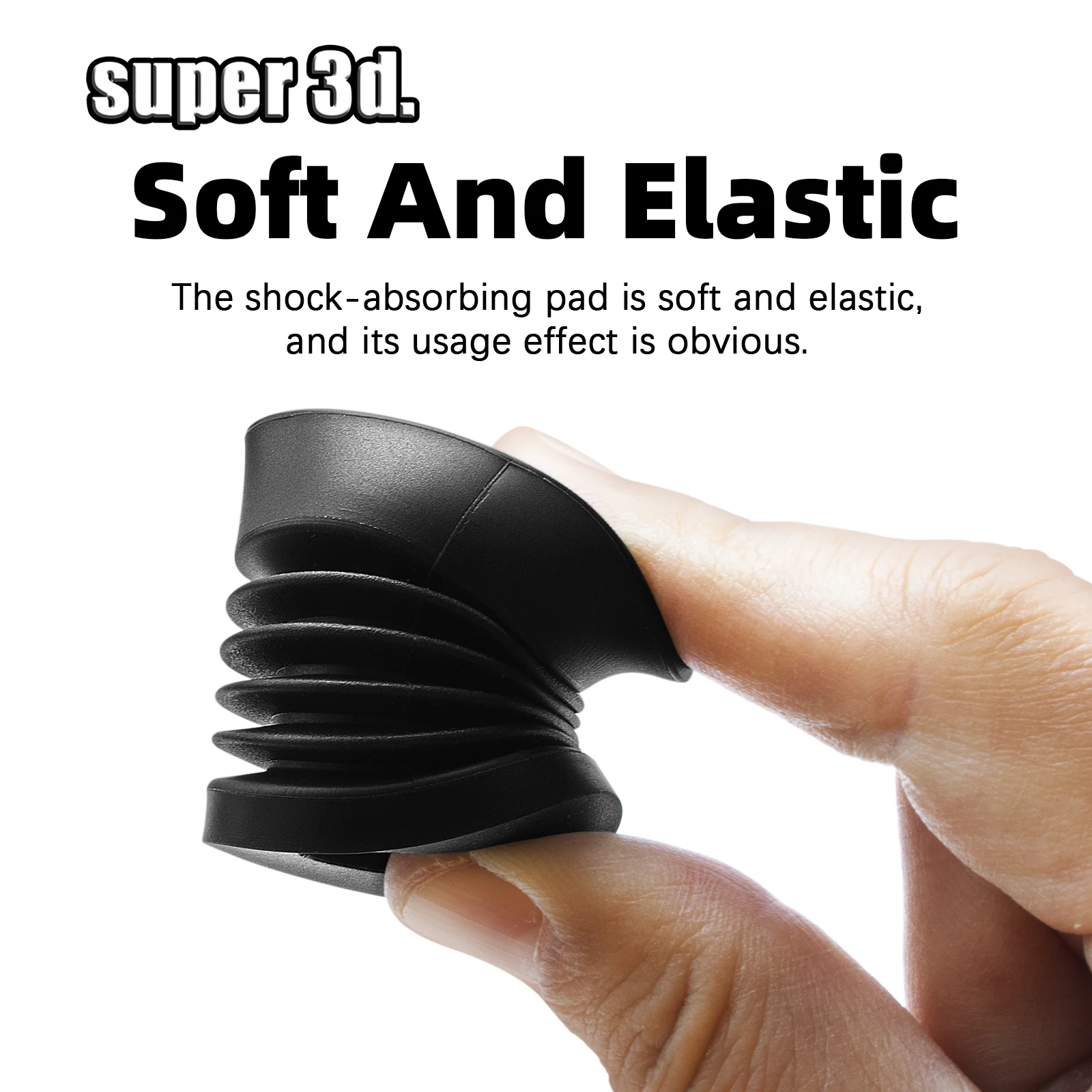 

Запасные части для 3D-принтера Elegoo Cebtauri Carbon, силиконовые амортизирующие накладки для 3D-принтера (4 шт.)