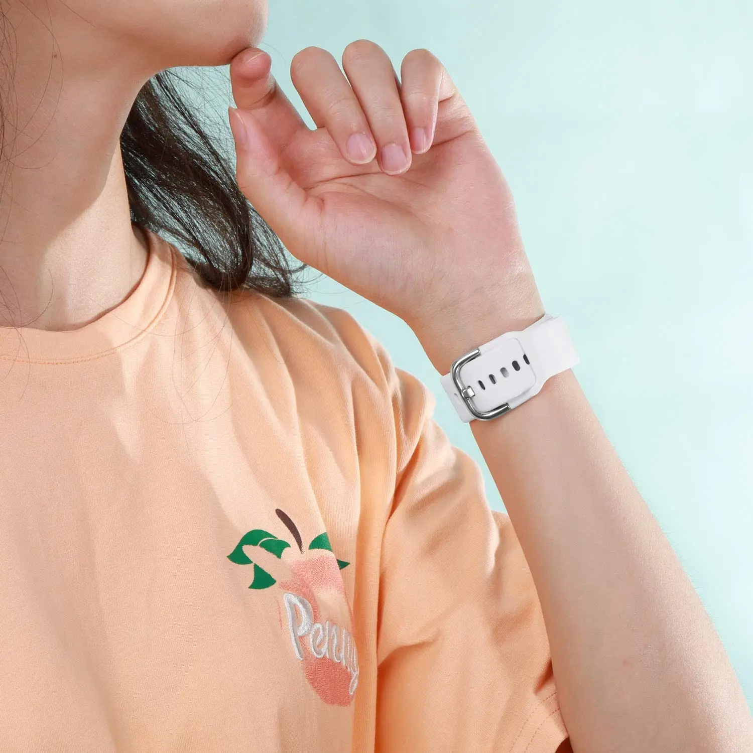 레노버 시계 S 시계 S2 프로 용 20mm 실리콘 시계 밴드 레노버 시계 x 플러스 손목 밴드 용 스마트 시계 액세서리 스트랩 팔찌