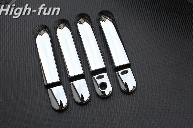 For Nissan Tiida C11 2004-2011 Chrome Door Handle Covers Tiida Latio Versa Trazo Sedan 2006 Accessories Stickers Car Styling view 5