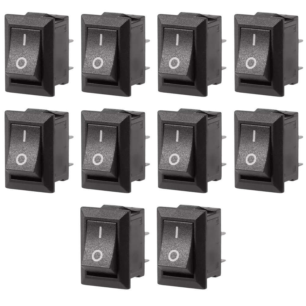 

DIY Project Switch KCD11 Rocker Switch For DIY Applications Long Lifespan 3A Rated Current 250VAC 6A Rated Current 125VAC