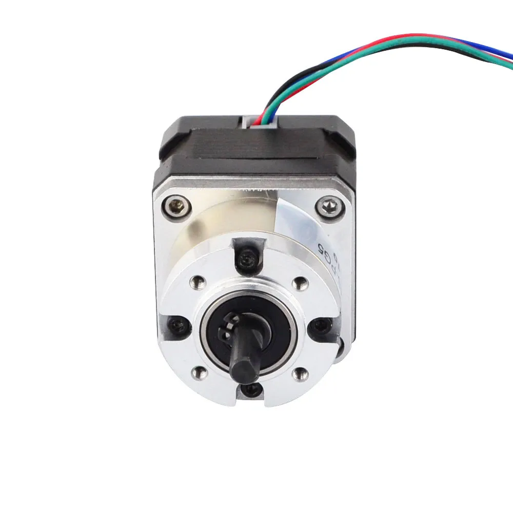 STEPPERONLINE Nema 17 Geared Stepper Motor with 5:1 Planetary Gearbox 0.4A for DIY CNC Robot 3D Printer 17HS13-0404S-PG5