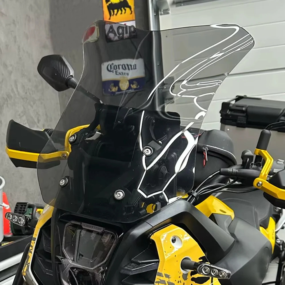 

SVT650X Windscreen Motorcycle Windshield For Qjmotor SVT 650 X 650X SVT650 Accessories Sport Screen Glass Scooter Wind Deflector