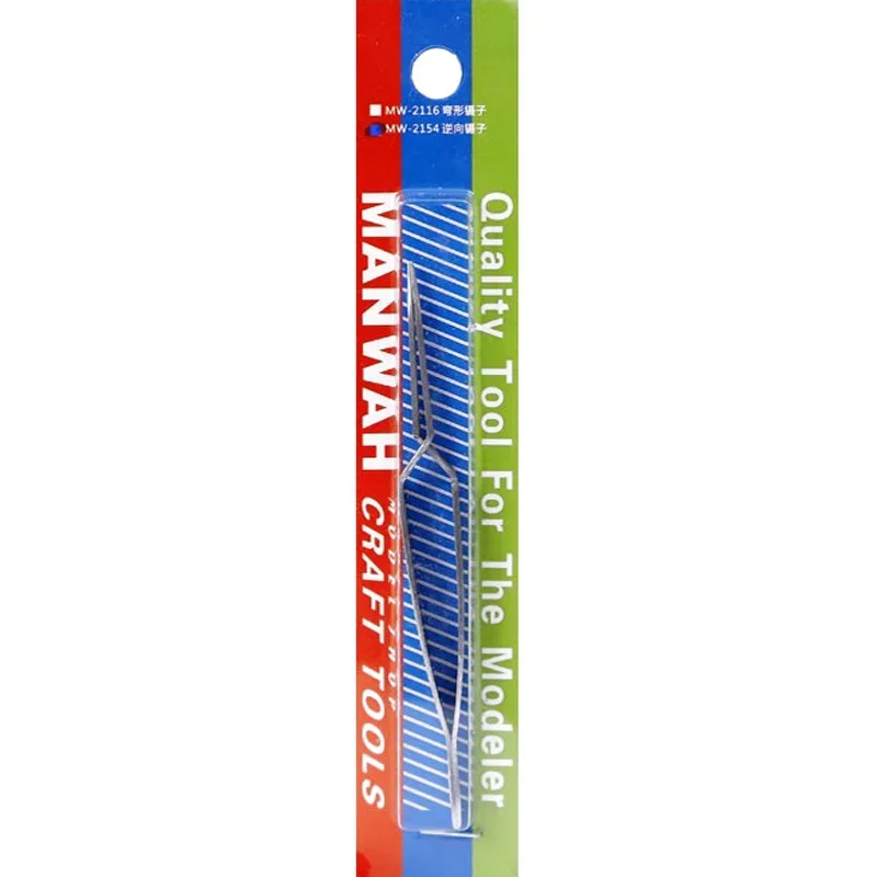 

WANWAH MW-2154 Модельные инструменты Перевернутый пинцет # МВ-2154