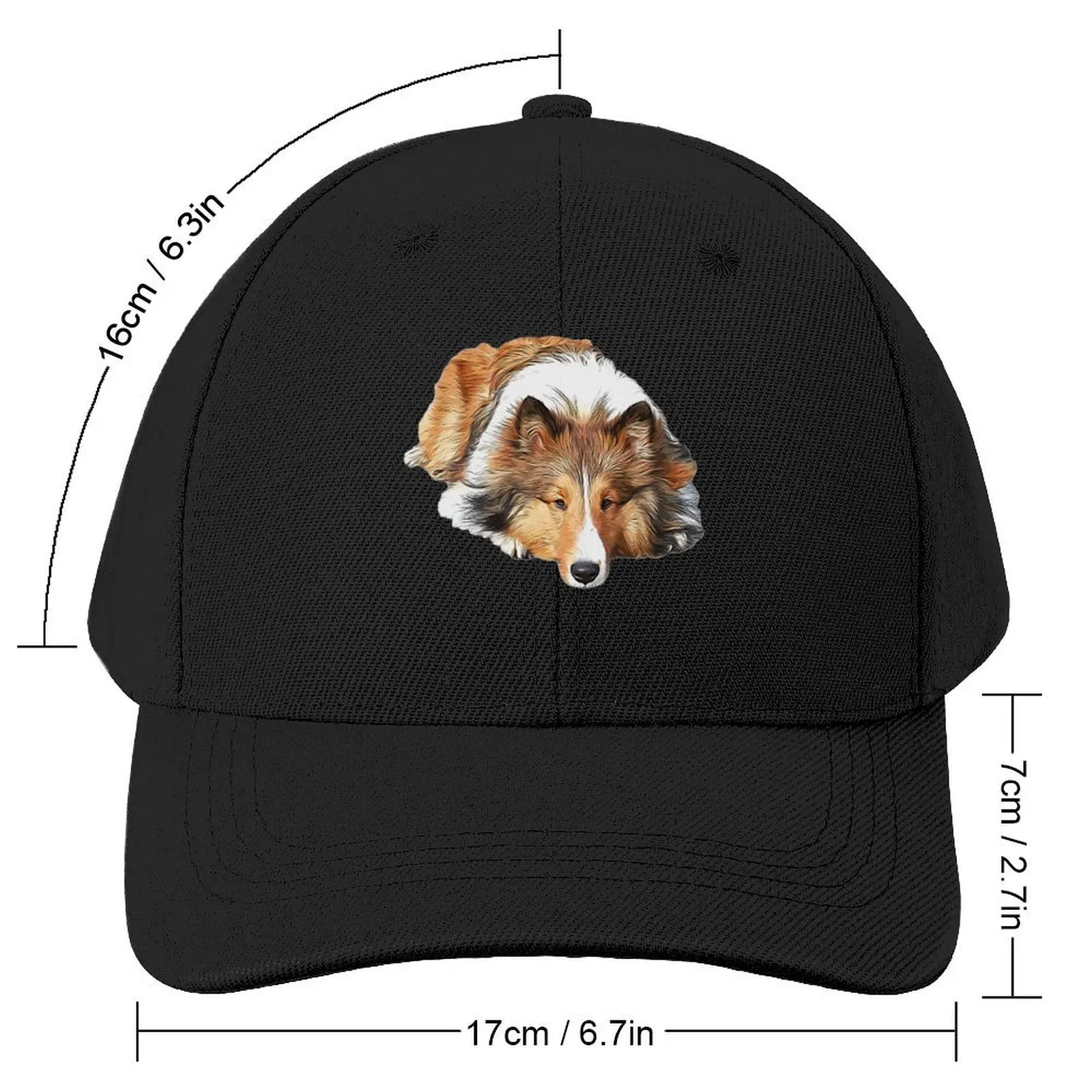 Rough CollieCap Baseball Cap birthday Cosplay Men Golf Wear Women's