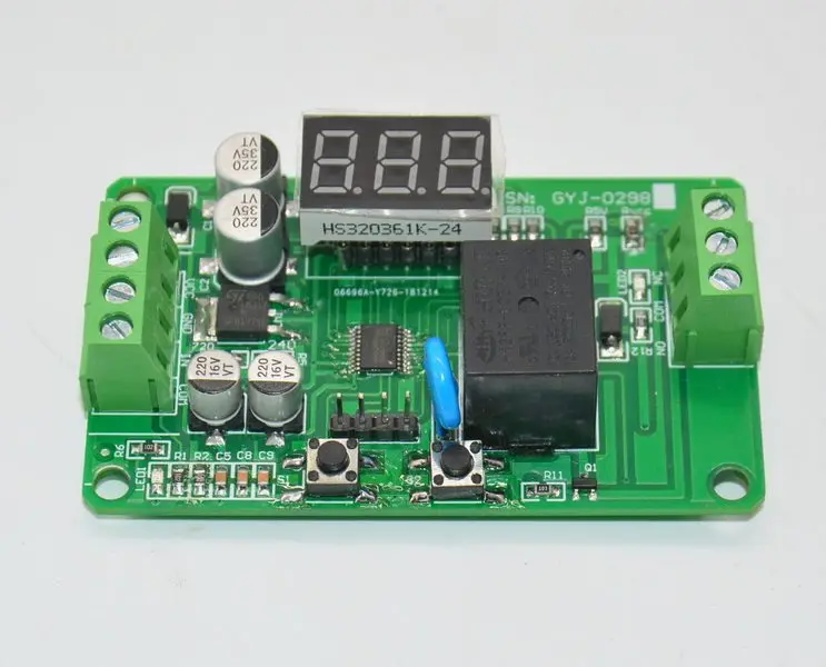 GYJ-0298 0~10V Voltage Sensor Programmable Alarm Control Module 0~10V Voltage Transmitter
