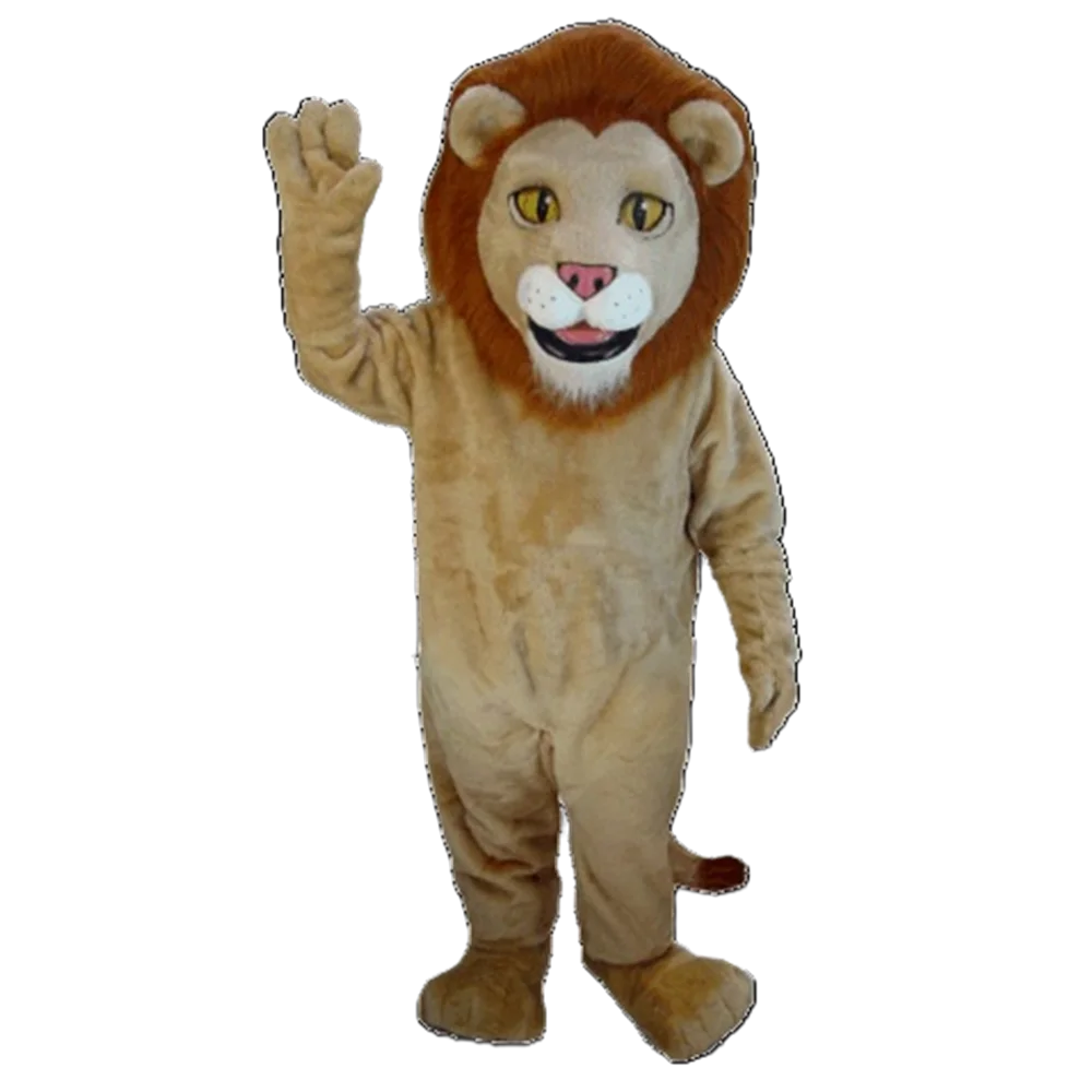 Lewis the Lion Mascot Mascot Costume Adult Size Cartoon Character Animal Theme Carnival Party Cosply Mascotte Mascota SW1026