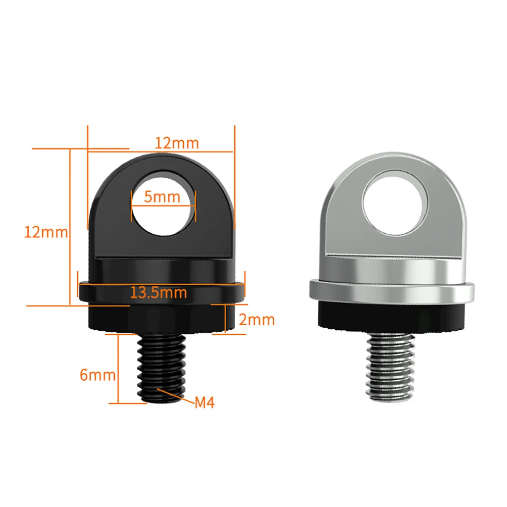 2x M4 Lanyard Schraube D Ring Griff Schulter Gurt Mount Adapter für DJI Smart Control Quick Release Platte Schraube Drone Zubehör – Detail 16