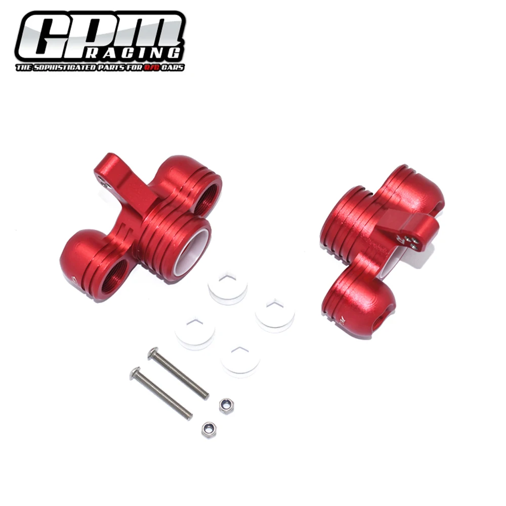 GPM Metal Alloy Front Steering Cup Steering Block ARA330558 for ARRMA 1/5 Kraton Outcast V2 8S EXB 8S Monster Truck RC Car
