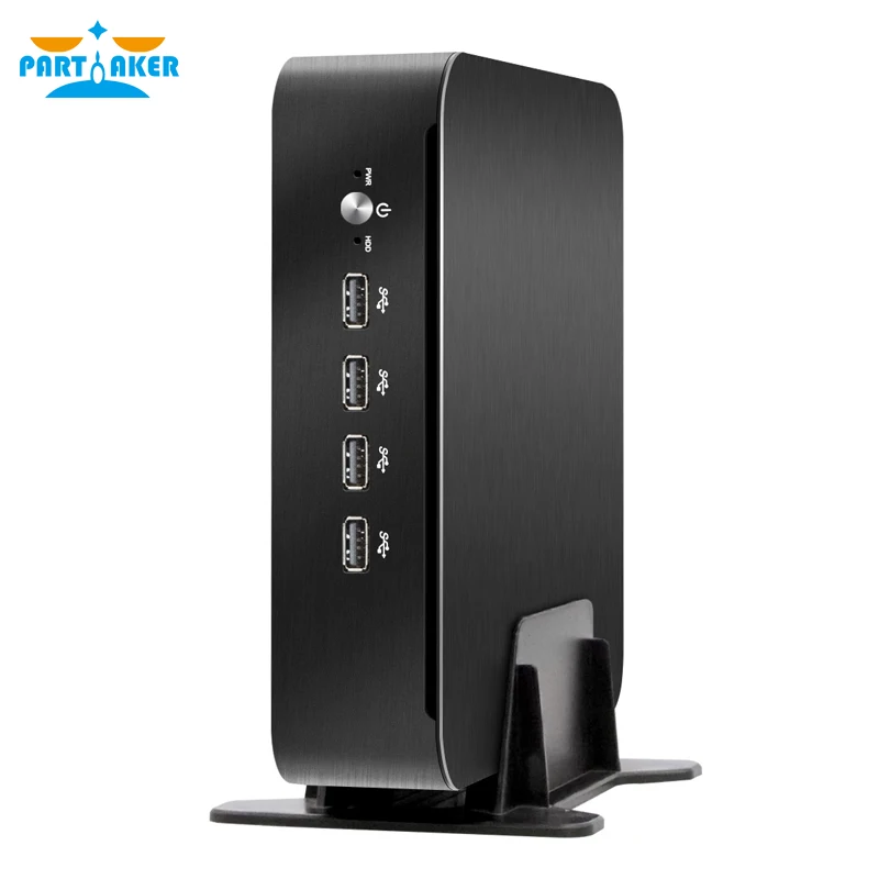 Partaker Intel Core i7 8700 i5 8500 i3 8100 gier Mini PC Win10 pulpit gry komputerowe PC Nettop platforma HTPC UHD 630 WIFI