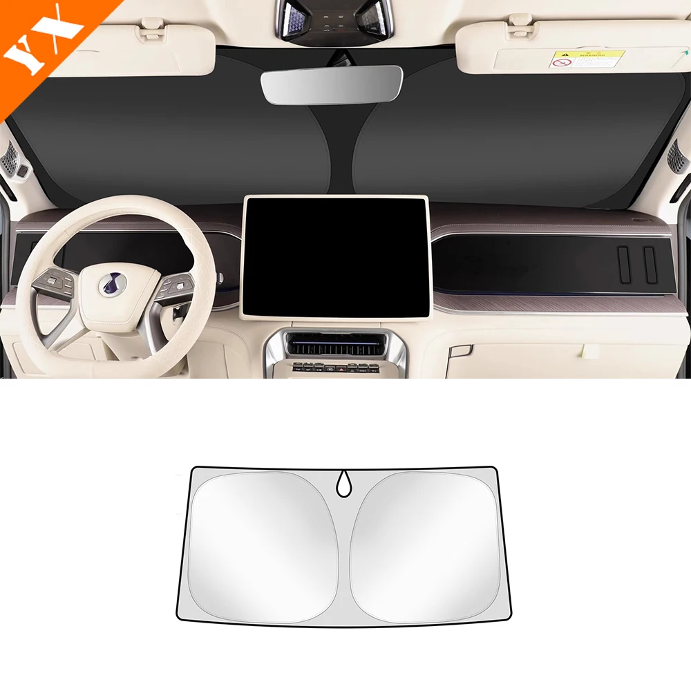 

For Denza N9 2025 2026 Accessories Car Sunshade Thermal Insulation,Non Transparent Sunshade,Window Sun Protection