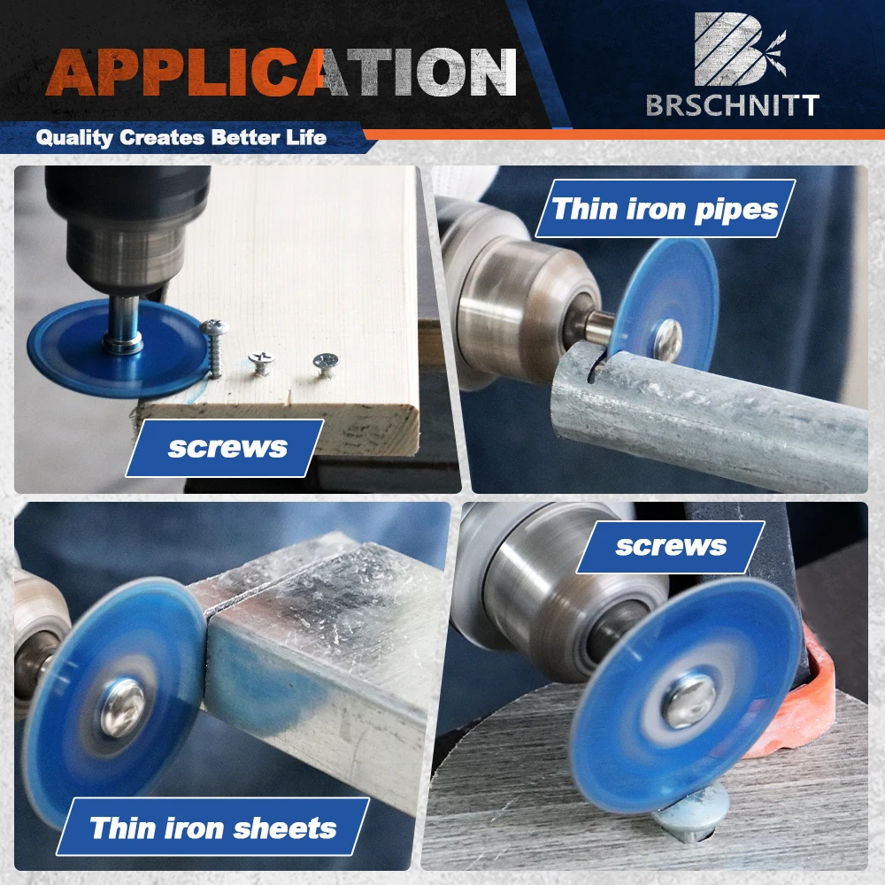 Brschnitt-ダイヤモンドミニカットディスクセット,鋸刃,取り外し可能なシャンクハンドツール,スチールメタルパイプ,ネイルカットプレート,30mm, 40mm, 50mm