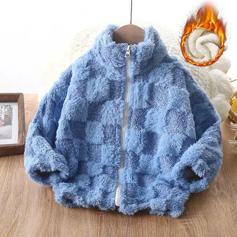 Kawaii Casual Coat Tops Fashion Children's Clothing Jacket Girl's Winter 2025 Autumn Clothes Infant Elementary Student Girls Boy