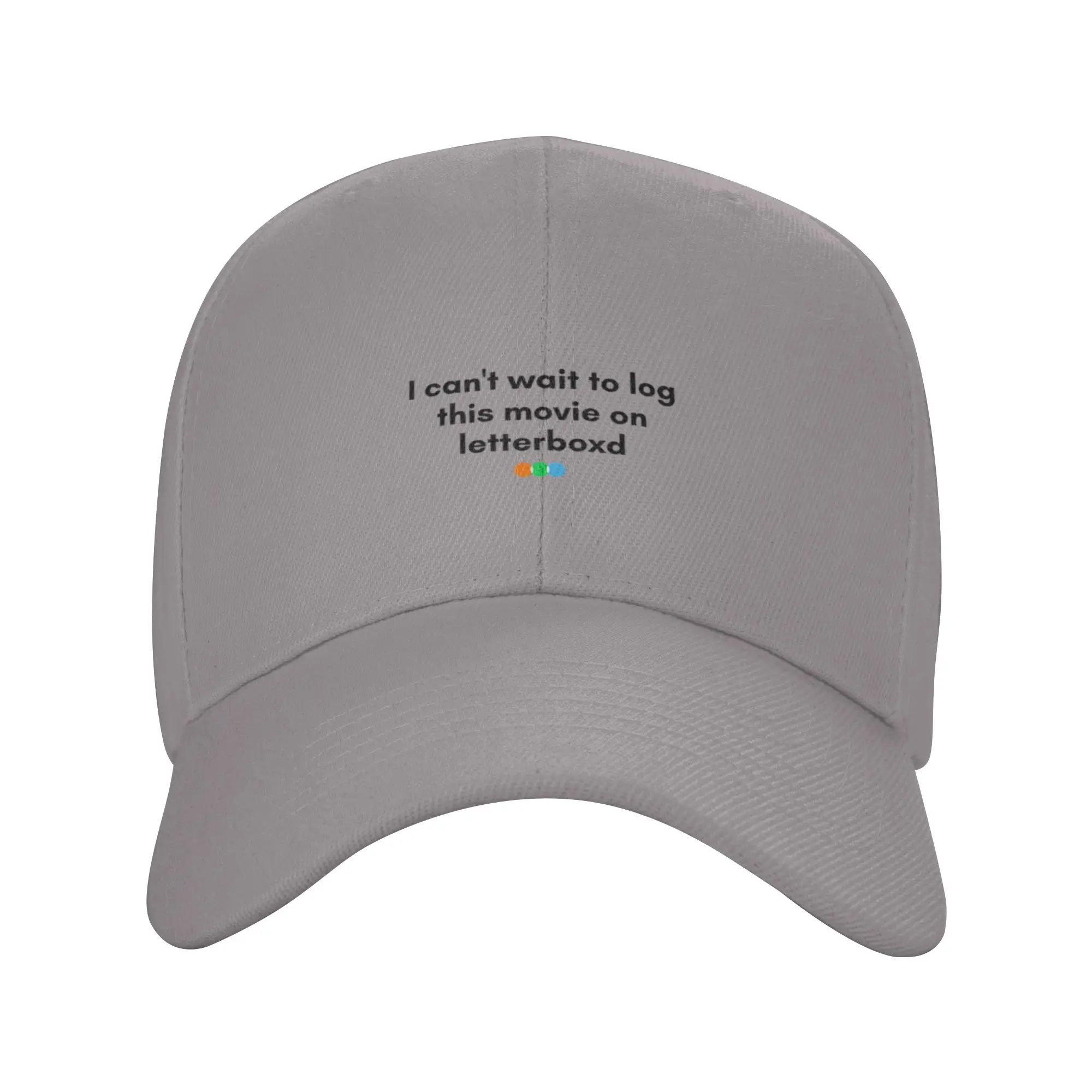 Hot Sale Letterboxd can t wait to log this movie Baseball Cap  Street Style Sun Visor Ladies  Forest Hiking Sun Visor Ladies