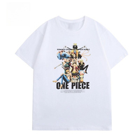 One Piece Anime T-shirt A Yan Flagship Store Luffy Bepo Pirates of Heart  Cotton Summer Streetwear Graphic Tee for Men Women